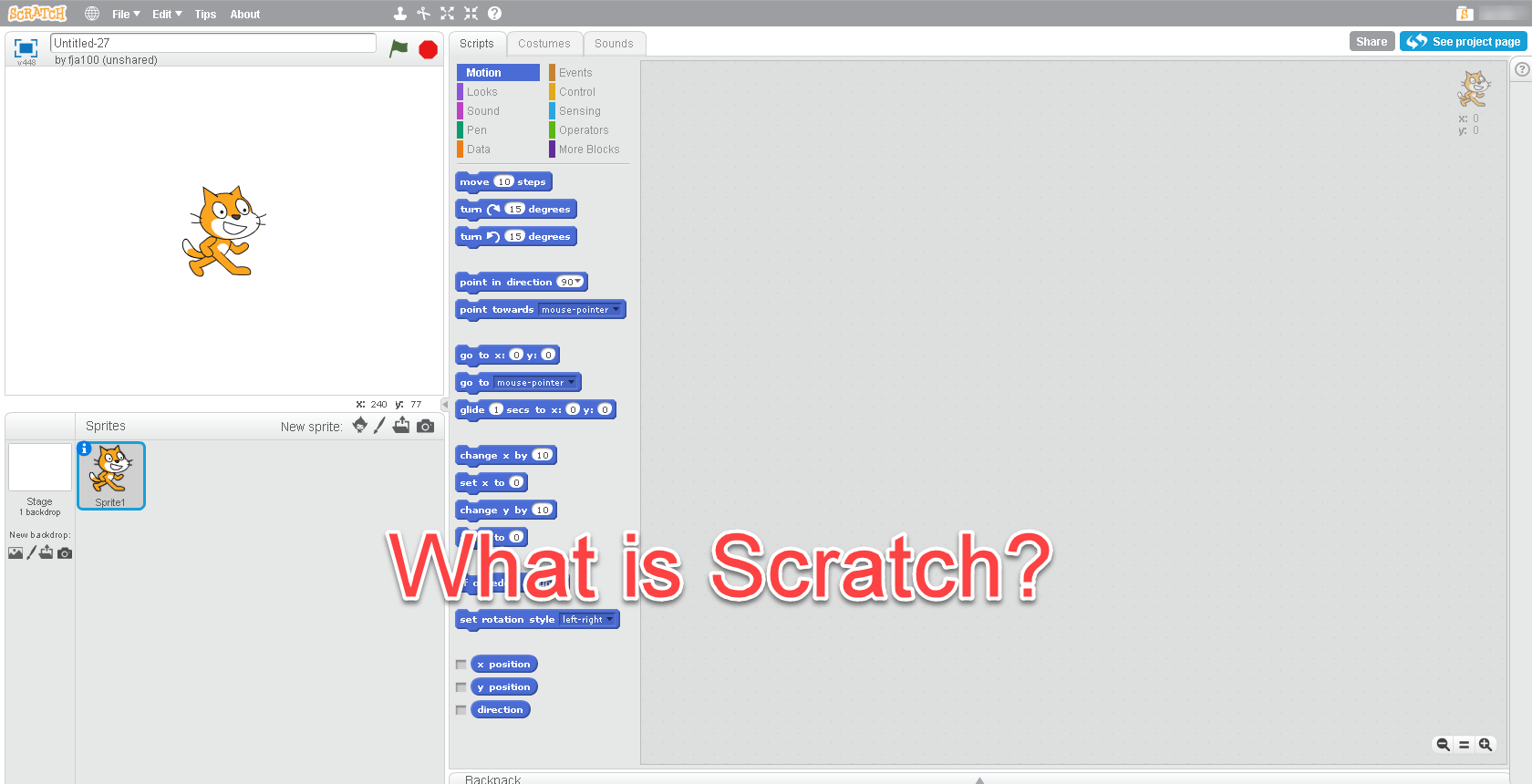 What is Scratch?