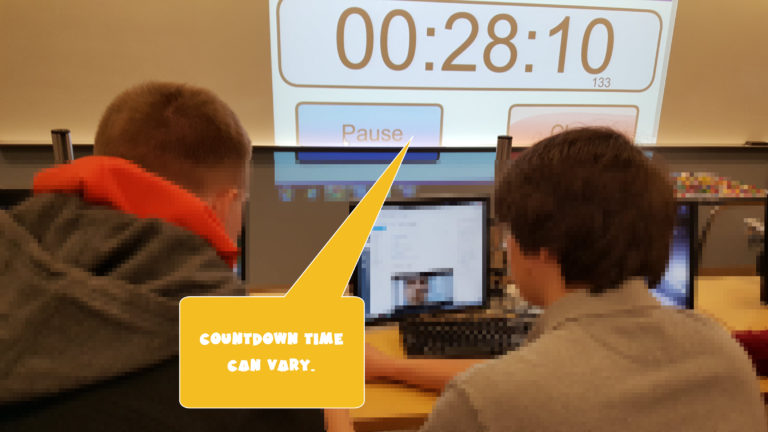 GetMeCoding.com Lego Chicken Challenge Countdown