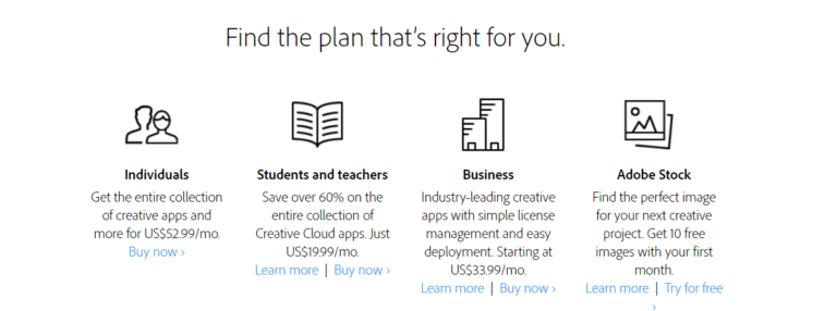 adobe creative cloud plan adobe creative cloud plan