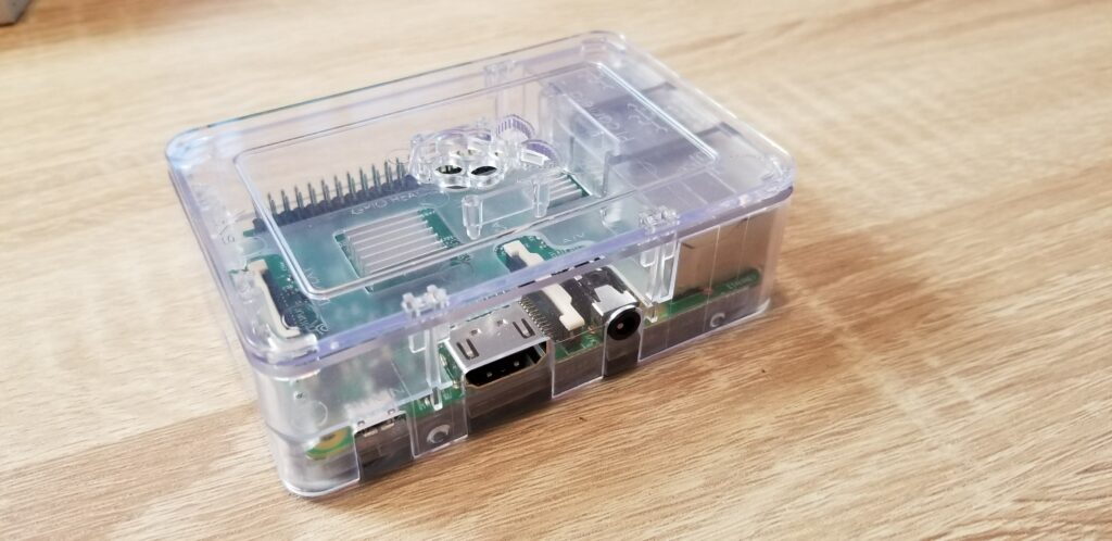 Raspberry Pi with Case