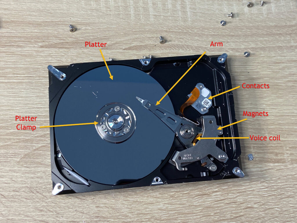 Hard disk drive components