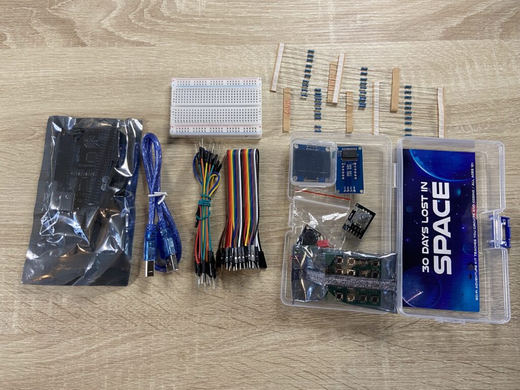 30 Days Lost in Space Adventure Kit: A Galactic Coding Adventure Right in Your Home - Get Me Coding