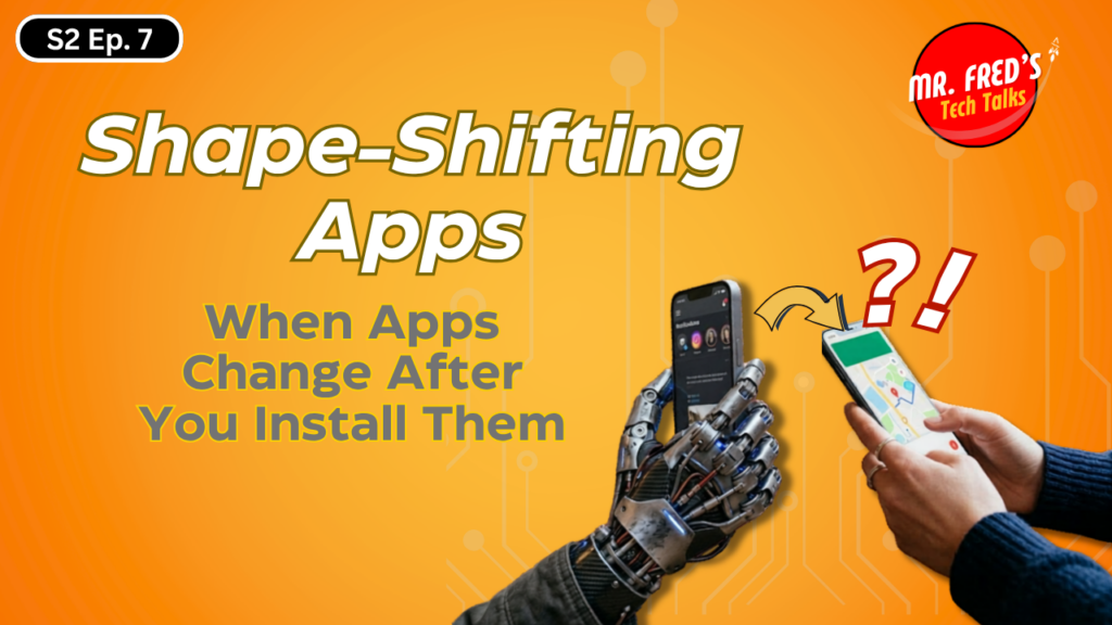 An image of a human hand holiding a smartphohne countered by a robotic hand holding a smartphone